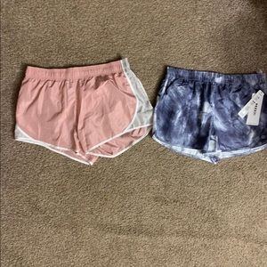 2 gym shorts